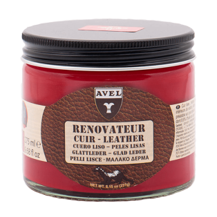 AVEL LTHR Cream Renovator 250ml - Odżywczy krem koloryzujący do skórzanych tapicerek samochodowych i meblowych