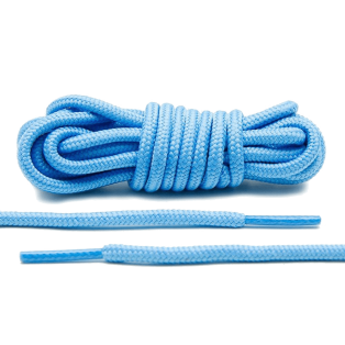 LACE LAB XI Rope Laces 6mm Legend Blue - Okrągłe niebieskie sznurówki do butów