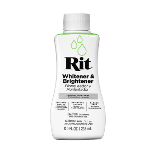 RIT DYE Whitener & Brightener Liquid 8oz - Bezchlorowy wybielacz i rozjaśniacz do tkanin