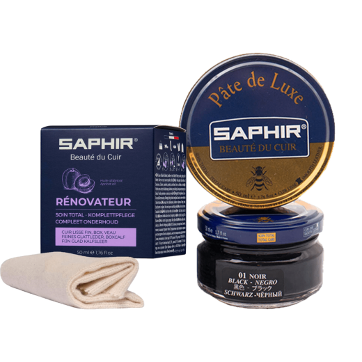 Saphir BDC Set 10 Shoe Care - Zestaw do pielęgnacji butów skórzanych