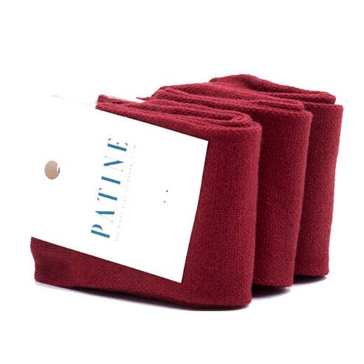 PATINE Socks PAME01-0407 - Bordowe skarpety