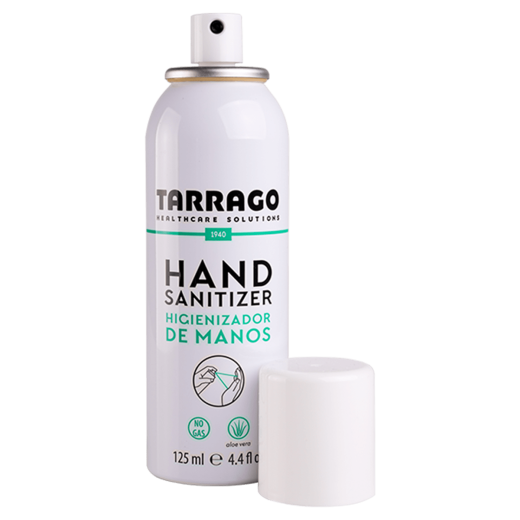Alkoholowy aerozol do czyszczenia rąk. Produkt zawiera aloes, dzięki czemu skóra rąk pozostaje nawilżona