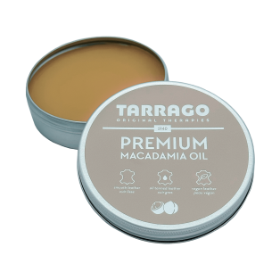 TARRAGO Premium Macadamia Oil 50ml - Olejowa roślinna pasta do pielęgnacji butów i skór