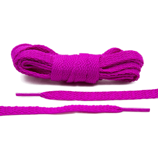 LACE LAB Flat Shoe Laces 8mm Paradise Purple