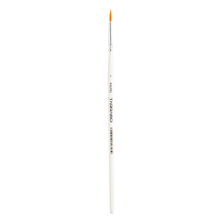 TARRAGO SNEAKERS Paint Brush Round 01 - Okrągły, spiczasty syntetyczny pędzelek do malowania detali i konturów
