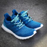 Błękitne okrągłe sznurowadła odblaskowe do butów LACE LAB 3M Reflective Inverse laces, personalizacja obuwia, custom, customizacja adidasów