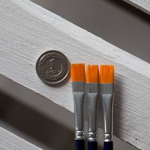 ELCO Brush Flat Golden Nylon 08 ELCO Brush Flat Golden Nylon 08