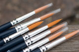 Pędzle do malowania - ELCO Brush Round Golden Nylon
