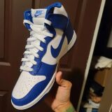 Białe sznurowadła płaskie Lace Lab. Sznurówki do customizacji sneakersów Jordan, Nike, Air Jordan 1, Retro High, Obsidain, dunk

