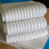 biało ecru podkolanówki męskie bawełniane.