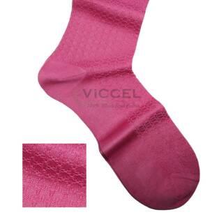 VICCEL / CELCHUK Socks Star Textured Pink