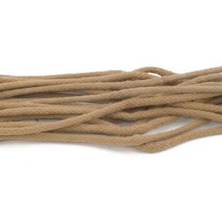Tarrago Laces Cord 4.5mm Beige - beżowe okrągłe sznurowadła do butów