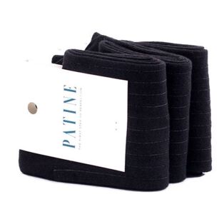 PATINE Socks PASH01 Black / Grey - Czarno szare skarpety typu SHADOW