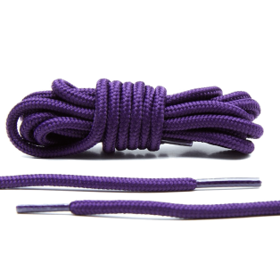 LACE LAB XI Rope Laces 6mm Grape - Okrągłe sznurówki do butów