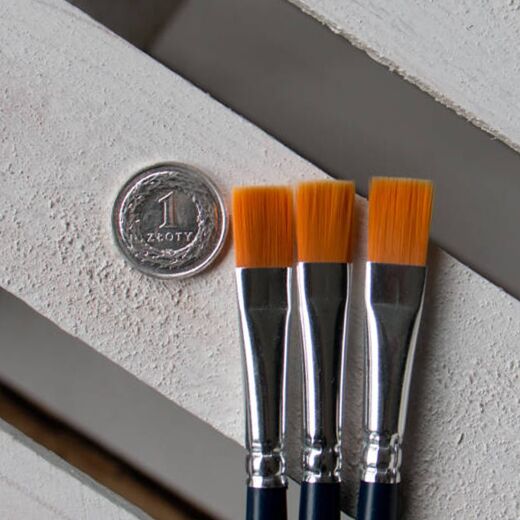 ELCO Brush Flat Golden Nylon 12