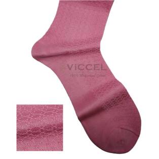 VICCEL / CELCHUK Socks Star Textured Light Pink 