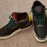 płaskie ciemno zielone sznurowadła Lace Lab. Sznurówki do customizacji sneakersów Jordan, Nike, vans, adidas