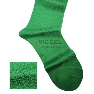 VICCEL / CELCHUK Socks Star Textured Pistacio