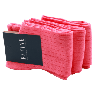 PATINE Socks Shadow PASH47B Light Pink / Pink - Skarpety klasyczne
