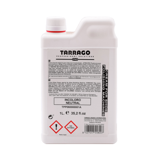 TARRAGO Cream POLISHING MACHINES 1L #0 - Krem do polerowania obuwia przez maszynę TARRAGO Cream POLISHING MACHINES 1L #0 - Krem do polerowania obuwia przez maszynę