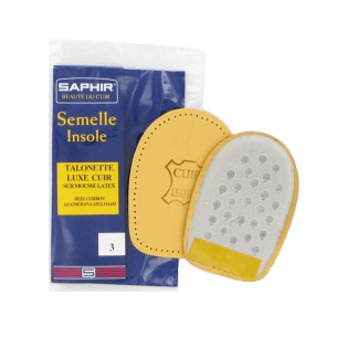 SAPHIR BDC Insoles PNEUMATIC Heel Cushion - Skórzane podpiętki do butów amortyzujące wstrząsy