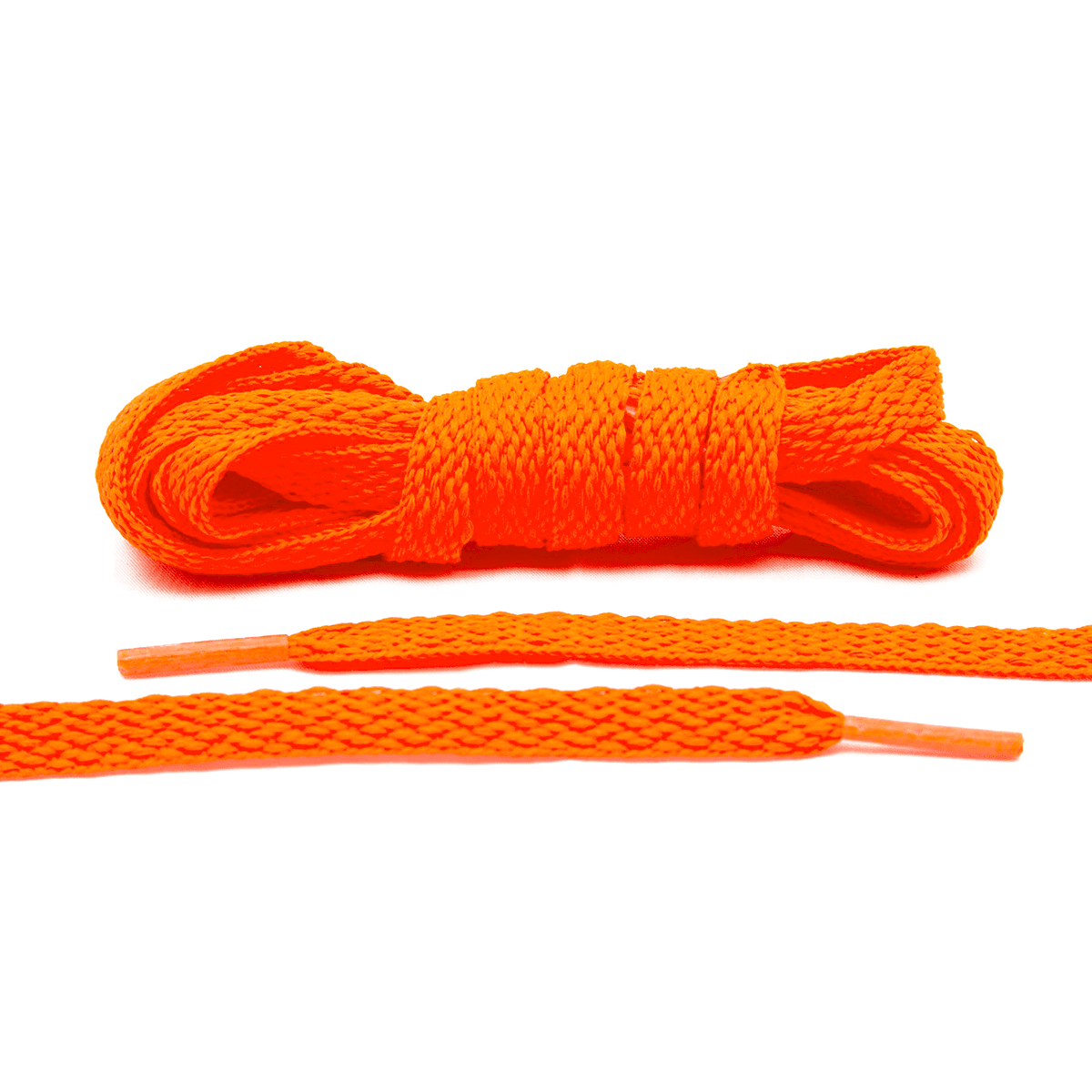 LACE LAB Flaming Orange Flat Shoe Laces 8mm sklep Multirenowacja