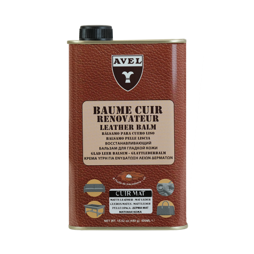 AVEL LTHR Renovating Balm Liquid 500ml - Koloryzujący i pielęgnujący balsam do skórzanych tapicerek samochodowych oraz meblowych