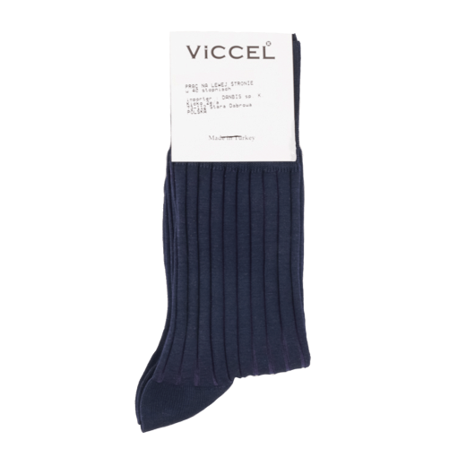 eleganckie granatowe z wydzielaniami fioletowymi skarpety męskie viccel socks shadow stripe dark navy purple