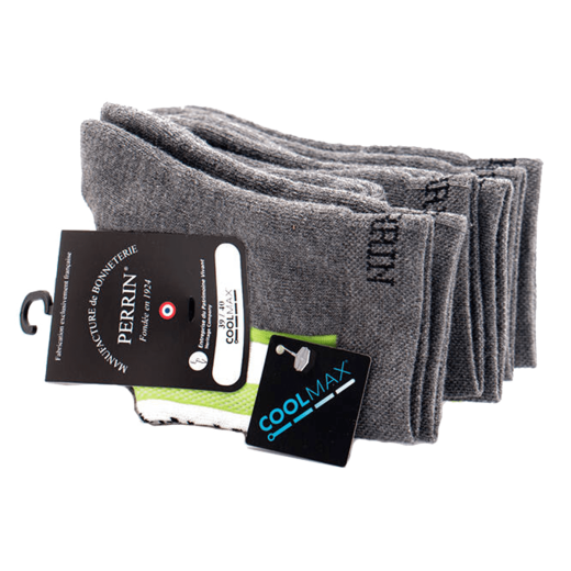PERRIN Men Socks 410 Blanc / Vert - Męskie skarpetki PERRIN Men Socks 410 Blanc / Vert - Męskie skarpetki