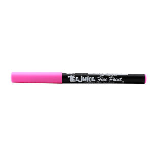 JACQUARD Tee Juice Fabric Art Marker Fine Point 0.08mm PINK bez blistra / Różowy pisak do jeansu, tkanin, skór, drewna, gliny, papieru
