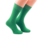 jasnozielone skarpety męskie gładkie bawełniane idealne do butów eleganckich