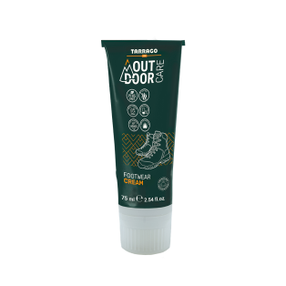 TARRAGO OUTDOOR Footwear Natural Cream 75 ml - Bezbarwny odżywczy krem do impregnacji skór gładkich i syntetycznych