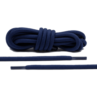 LACE LAB Rope Laces 5mm Navy Blue - Granatowe sznurówki do Sneakersów