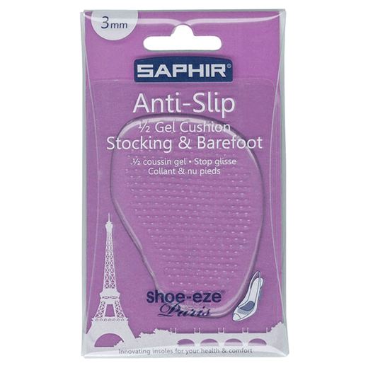 SAPHIR BDC Anti Slip 1/2 Gel Cushion 3mm - żelowe półwkładki do szpilek