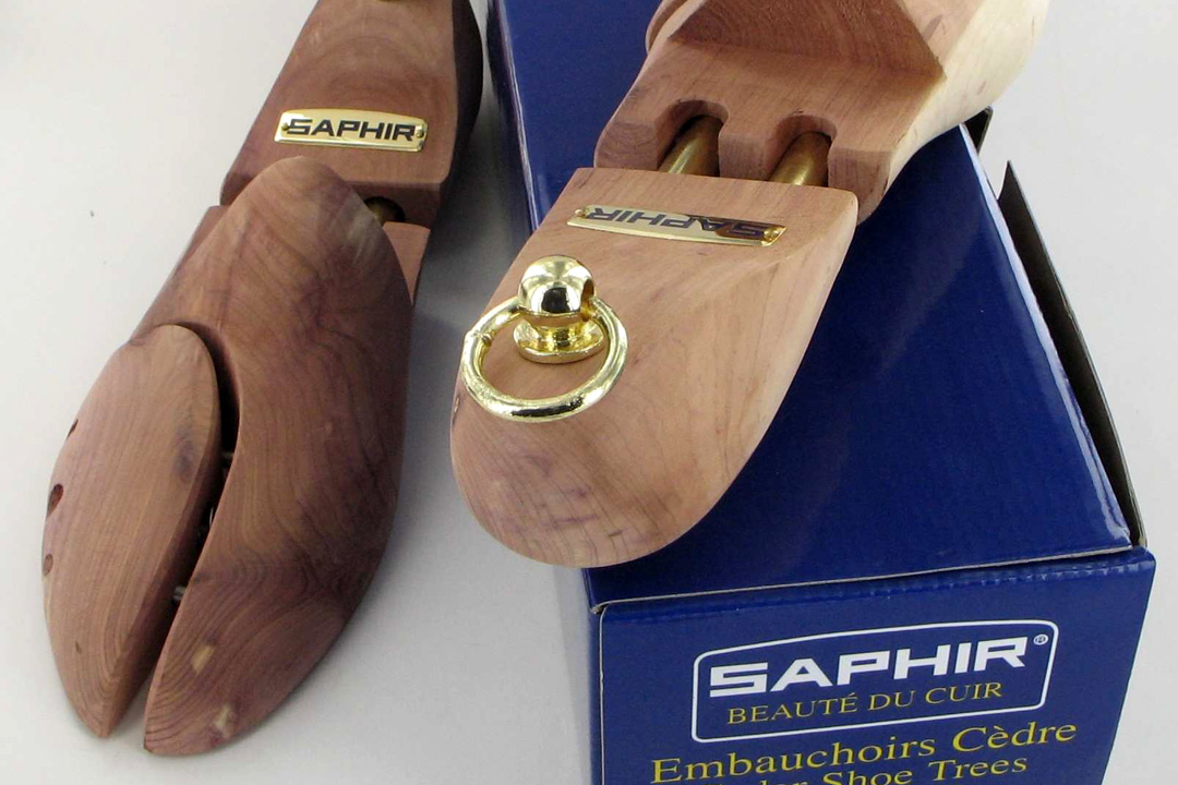 Najlepsze drewniane cedrowe prawidła do butów marki Saphir